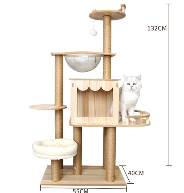 Space Capsule Cat Tree