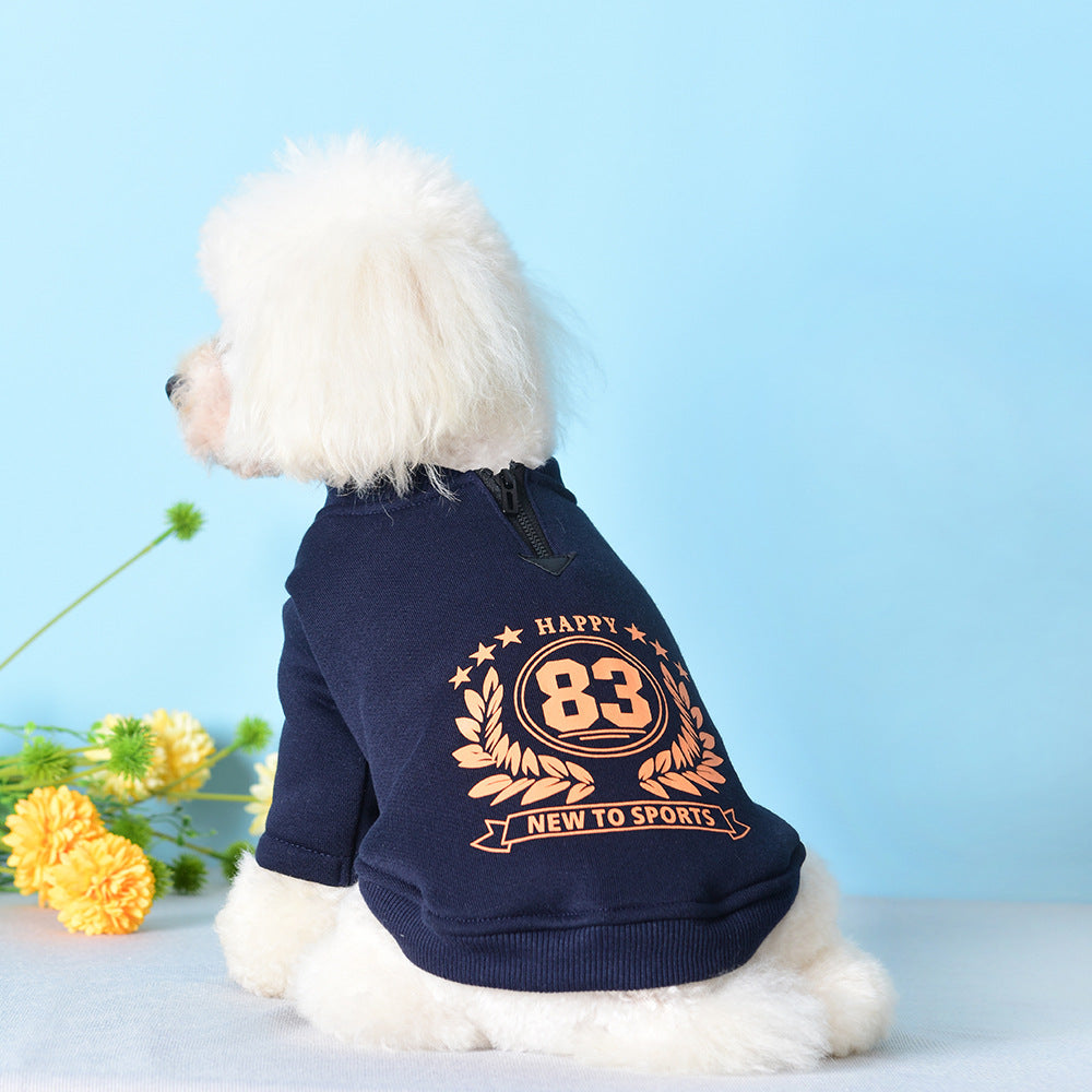 Fashion Digital Printed Pet Sweatshirt for Two Legs