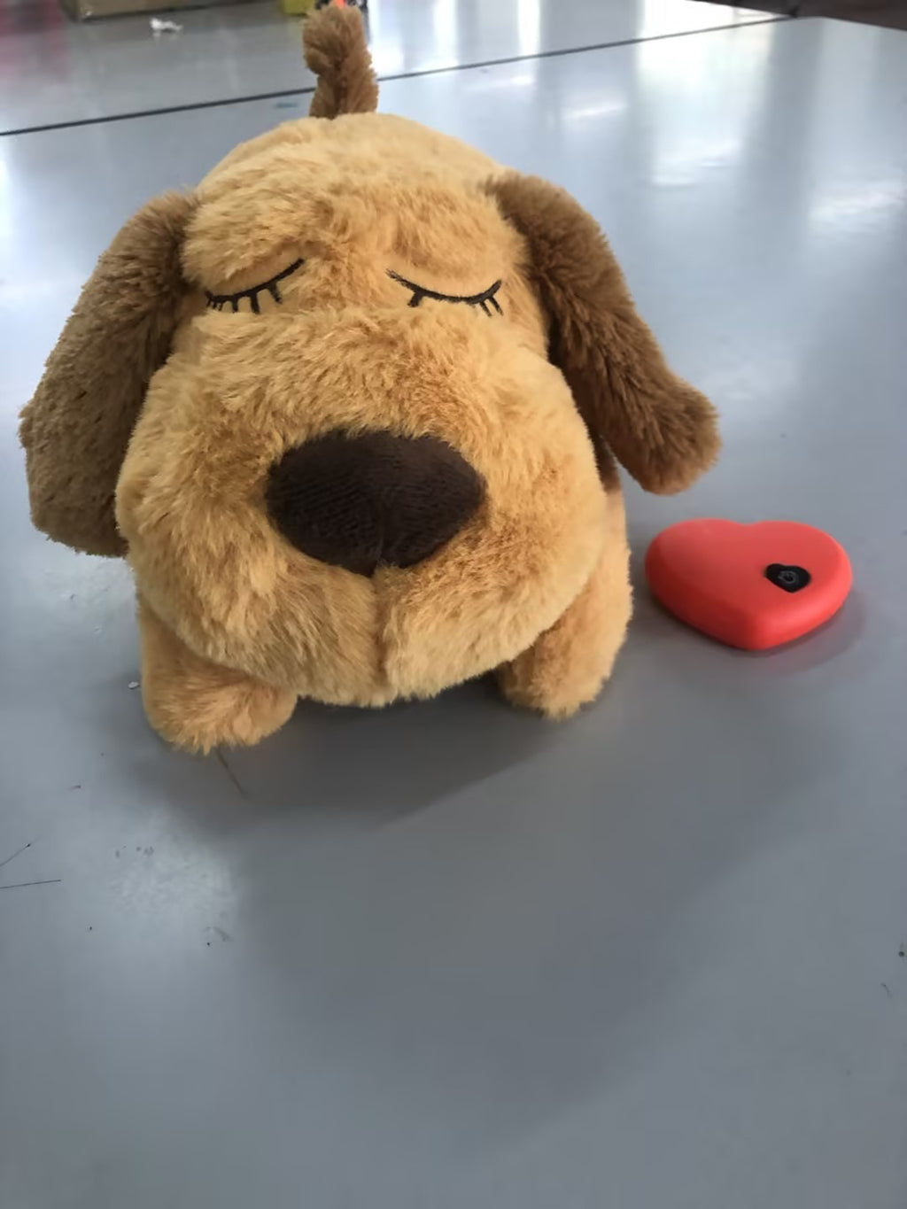 Pet Heartbeat Plush Anxiety Relief Toy