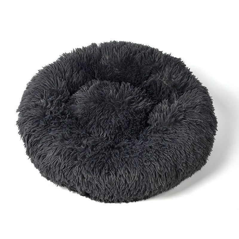 New Dog Bed - Plush Round Pet Mat for Cats and Dogs