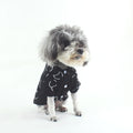 Casual Black Letter Shirt for Dogs