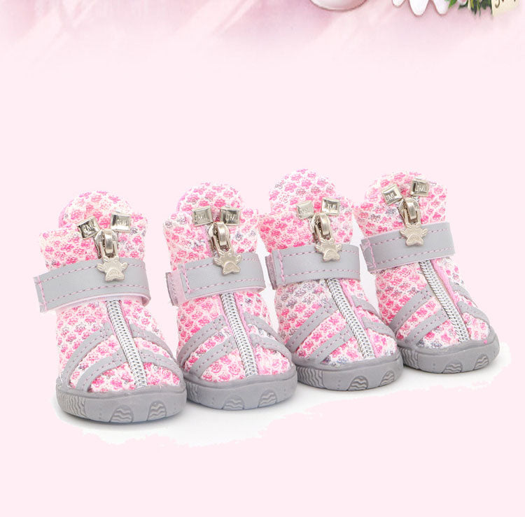 Breathable Sports Shoes for Small and Medium Dogs