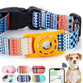 Airtag Pet Collar with Digital Print for Apple Airtag