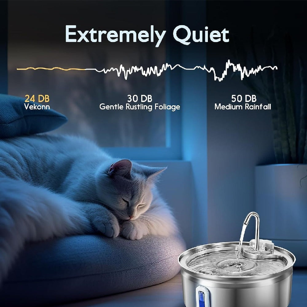 Smart Stainless Steel Pet Water Dispenser