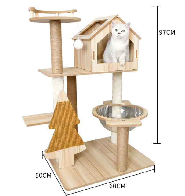 Space Capsule Cat Tree