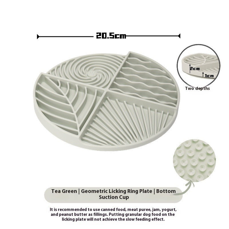 Silicone Dog Lick Slow Feeder Mat