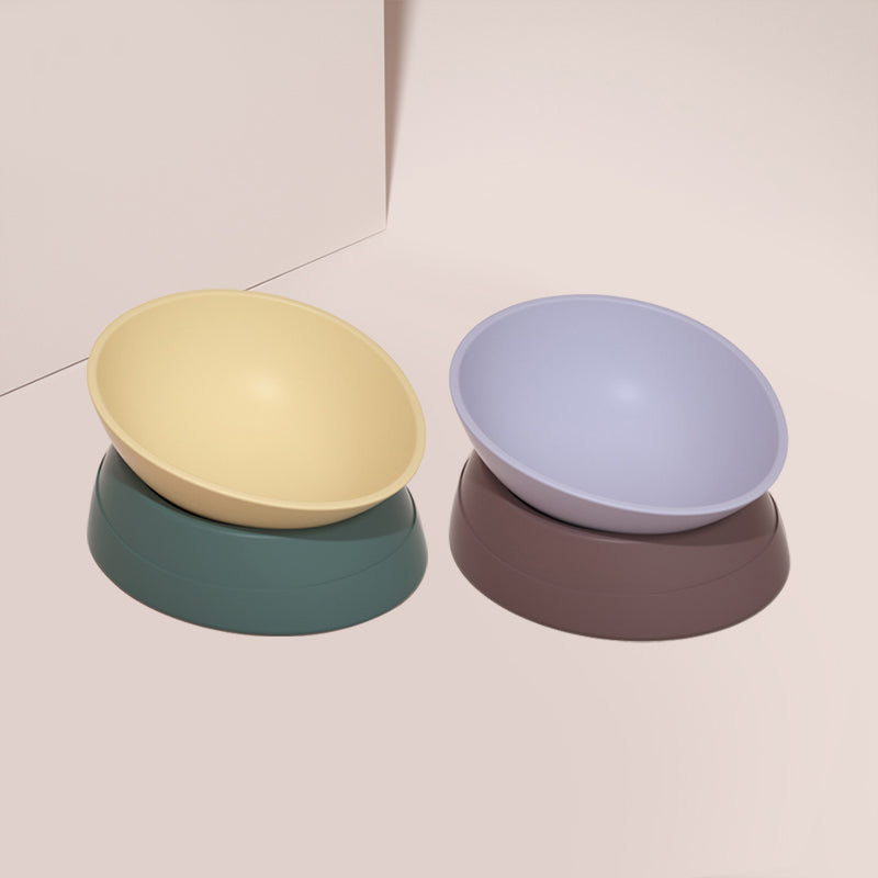 Cat and Dog Bowls with Anti-Spill Double Design