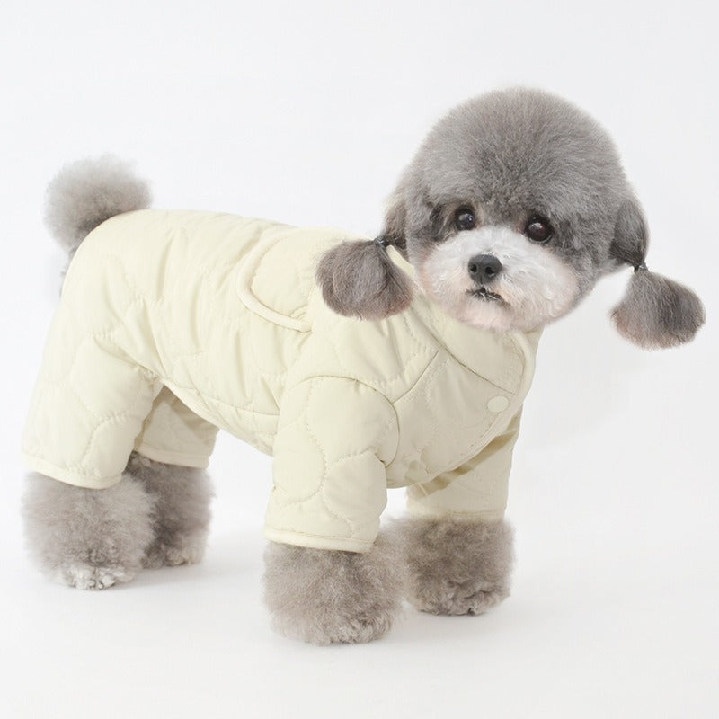 Winter Warm Cotton-Padded Dog Clothes