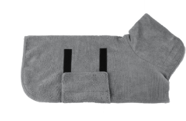 Microfiber Quick-Dry Pet Bathrobe for Dogs