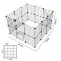 Cat Cage, Pet Isolation Door, Indoor Small Dog Fence
