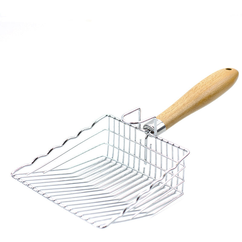 Stainless Steel Multi-Function Cat Litter Scoop