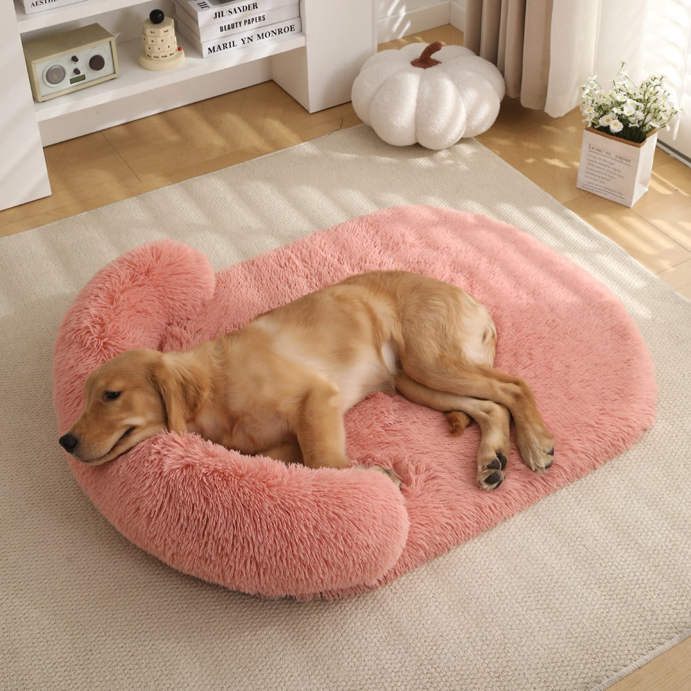 Plush Pet Bed for Dogs & Cats