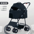 Portable Collapsible Pet Stroller for Small Dogs and Cats