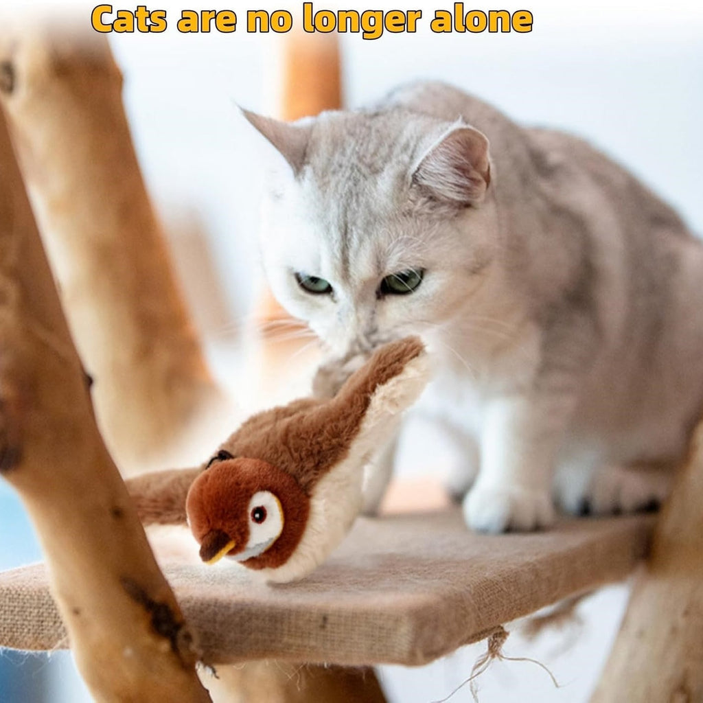 Interactive Flapping Bird Cat Toy