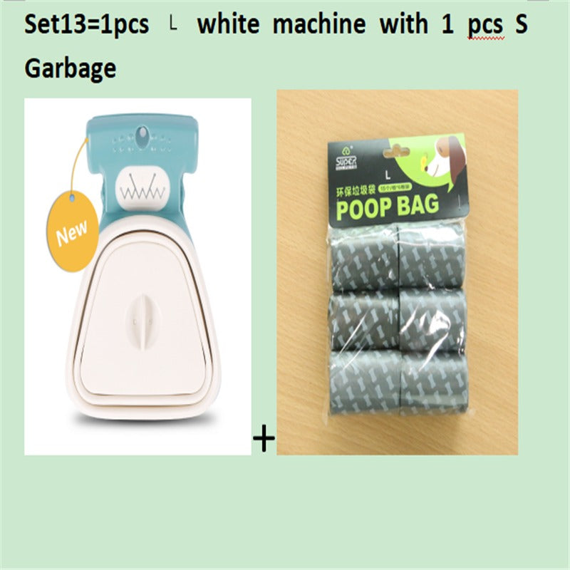 Dog Travel Foldable Pooper Scooper with Decomposable Bags