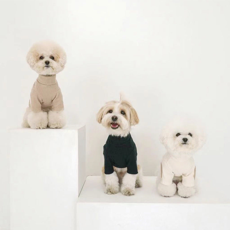 Pet Base Color Contrast Vertical Clothes Rack
