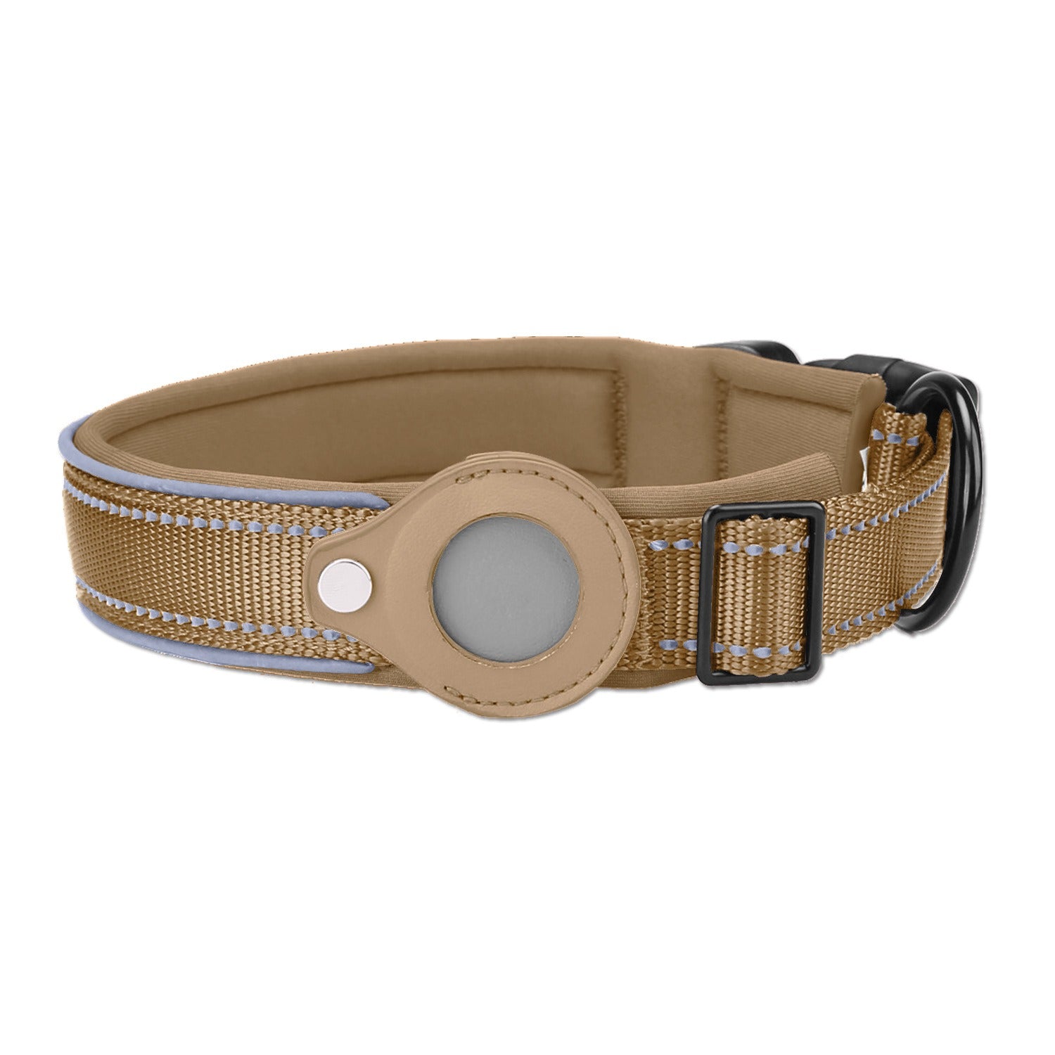 AirTag-Compatible Reflective Pet Collar