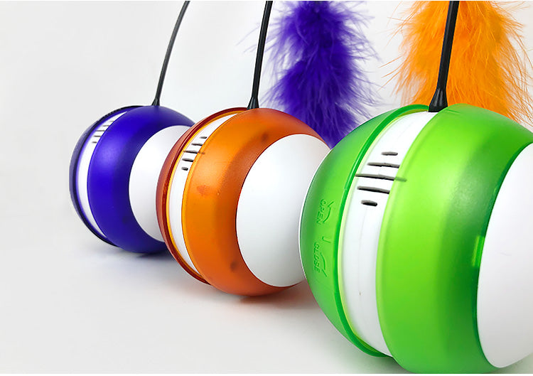 Smart Interactive Cat Toy Rolling Ball with Sound and Light