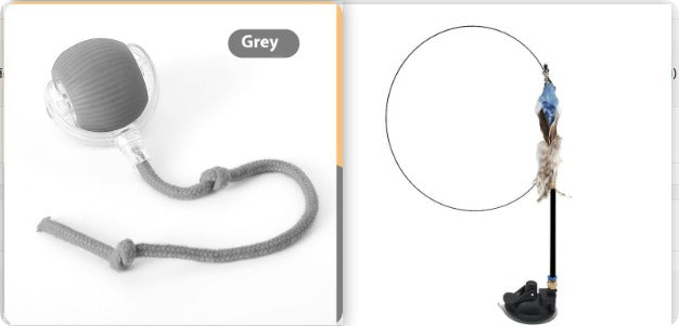 Interactive Cat Rolling Ball Toy