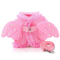 Pink Breathable Polyester Angel Wings
