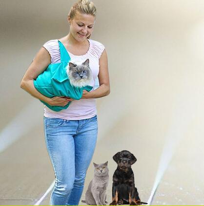 Foldable Pet Shoulder Bag for Easy Transport
