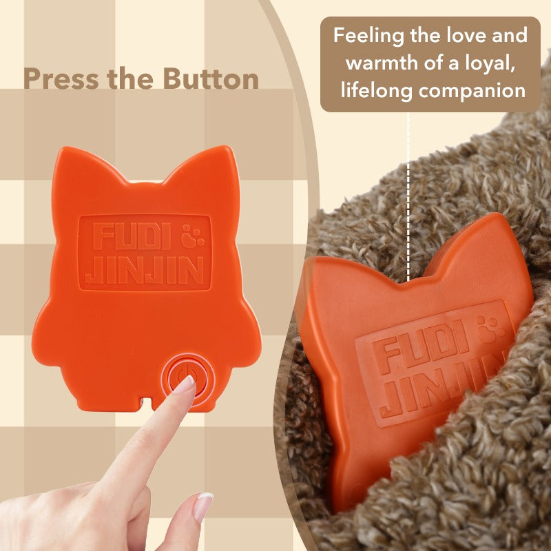 Pet Heartbeat Soothing Plush Toy