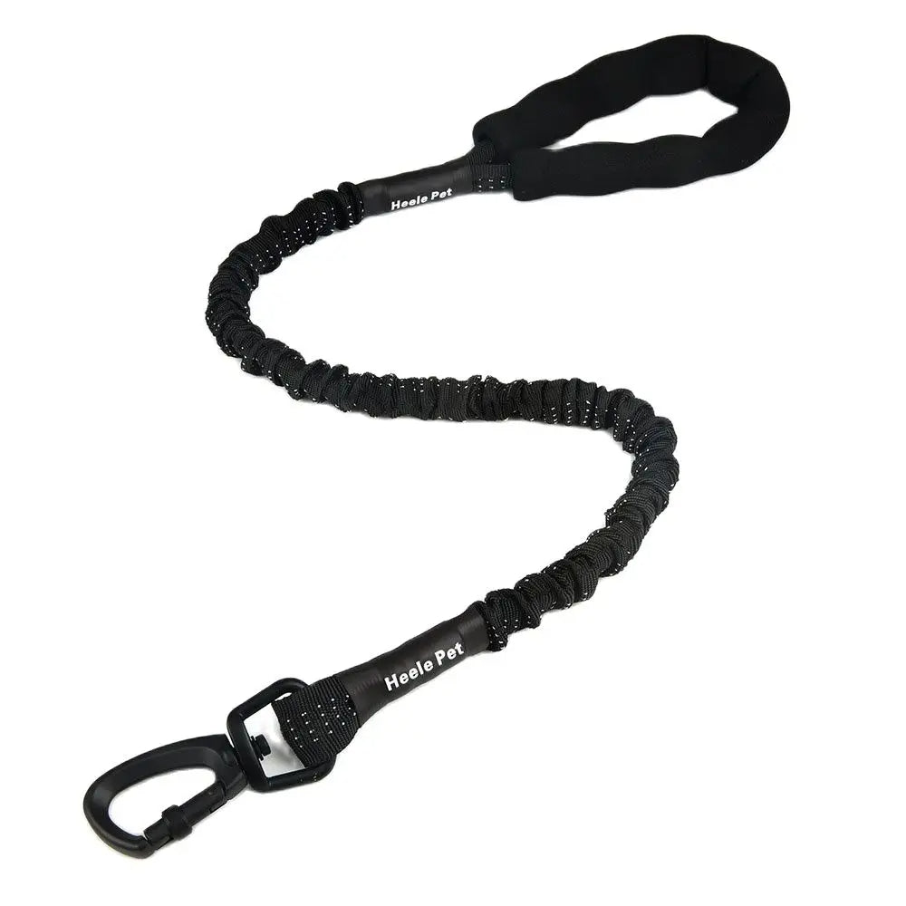 Cushioned Flexible Dog Leash with Elastic Buffering