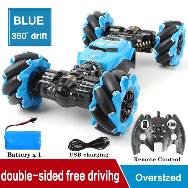 Large Remote Control Transforming Drift Car for Kids