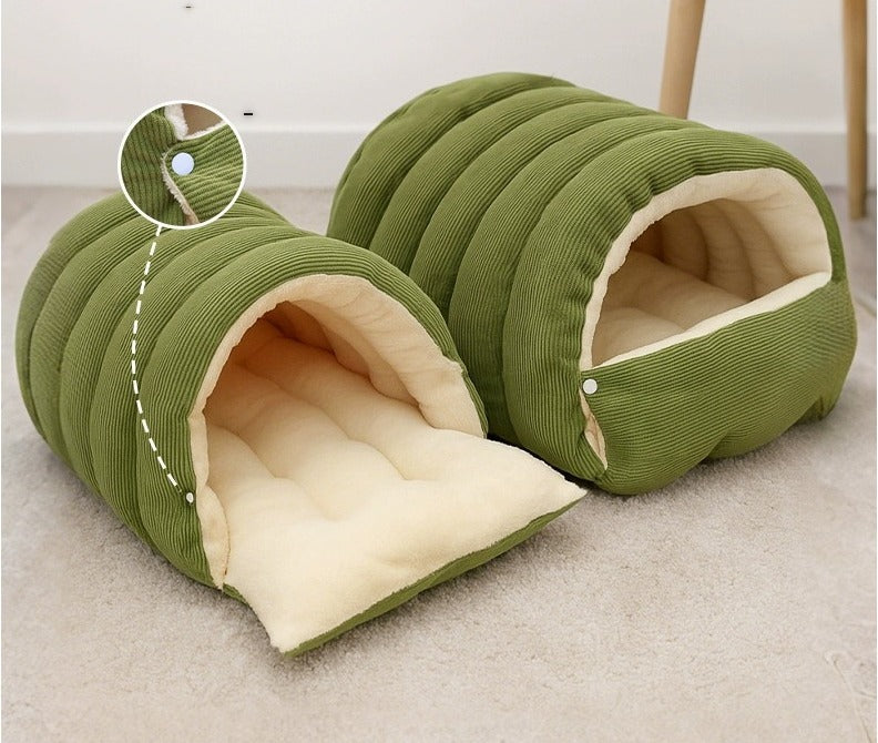 Removable Washable Closed Cat House