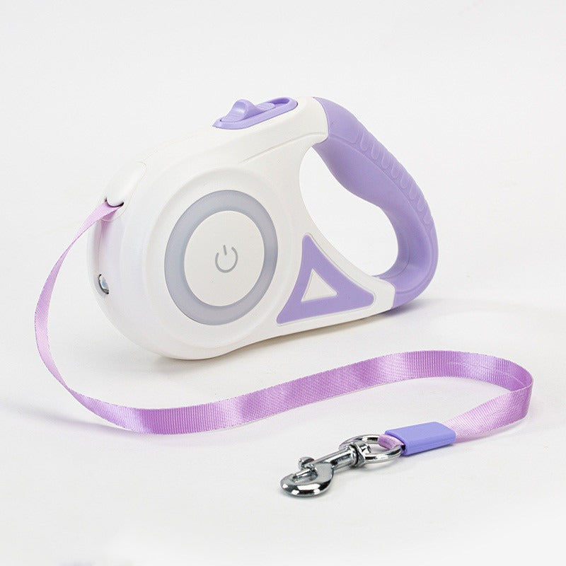 Automatic Retractable Dog Leash & Collar with Spotlight