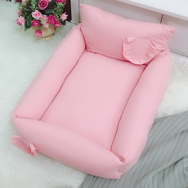 Removable Washable Soft Four-Season Pet Nest
