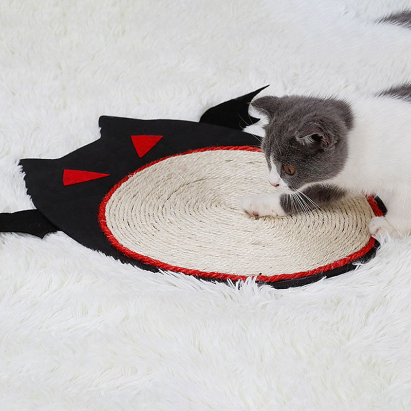 Halloween Bat Cat Scratching Toy and Mat (New Design)