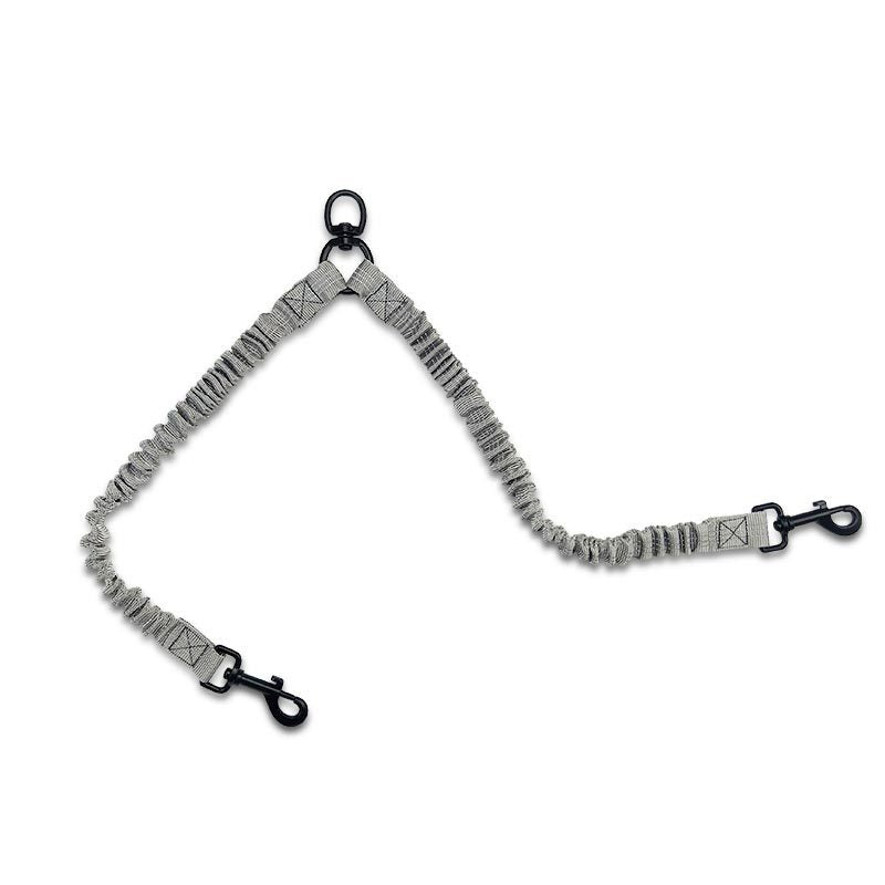 Reflective Double Head Strap for Dogs (One Drag Two)