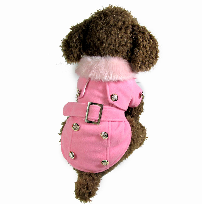 Dog Winter Coat - Warm Cotton Pet Clothing