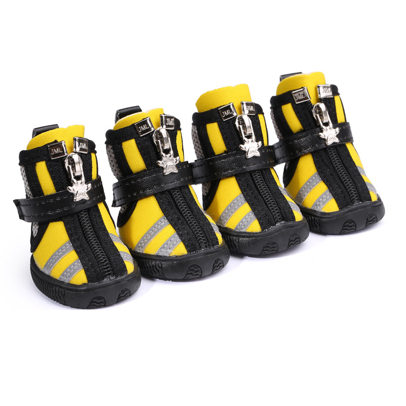 Camel Sports Style Pet Shoes for Indoor & Outdoor Use