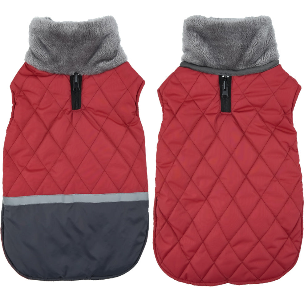 Double-sided Plush Lapel Pet Clothes