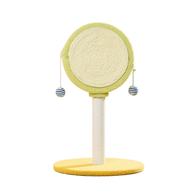 Durable Cat Scratching Post with Interactive Design