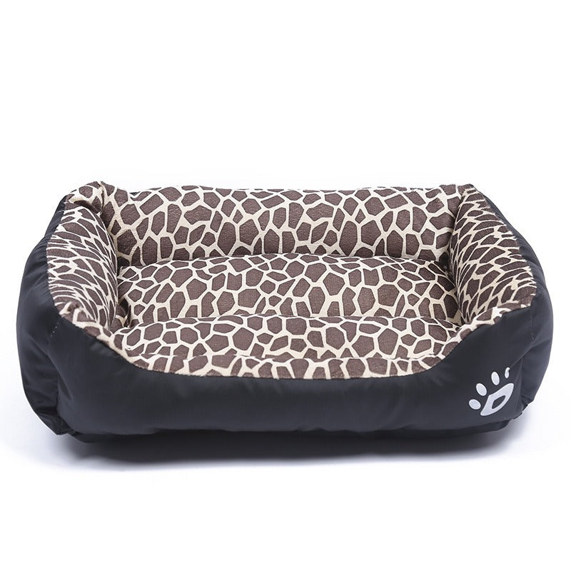 Fleece-lined Pet Cushion Mat