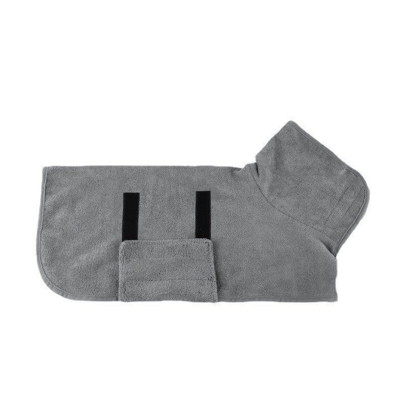 Pet Microfiber Fast-Dry Bathrobe