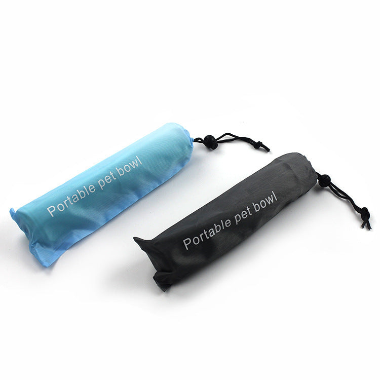 Silicone Foldable Non-Slip Outdoor Pet Bowl