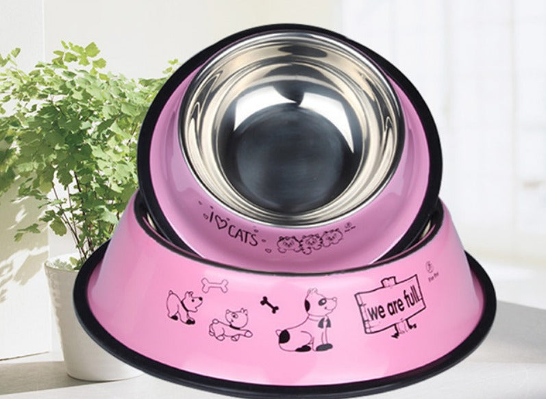 Stainless Steel Non-Slip Pet Bowl