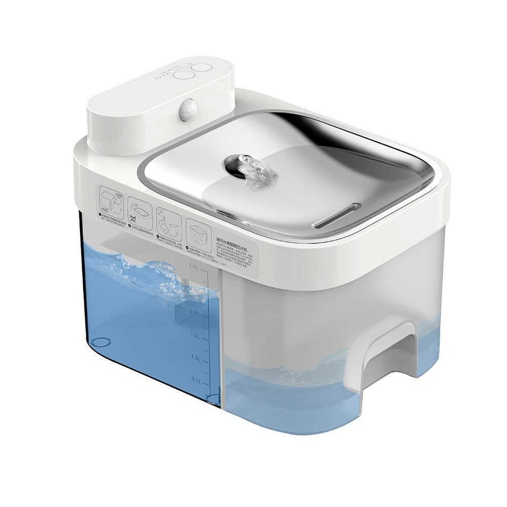Automatic Cat Water Fountain with Loop Filtration