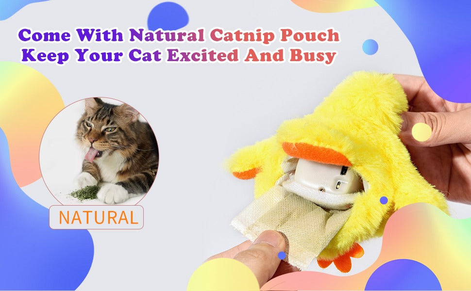 Catnip Duck Toy