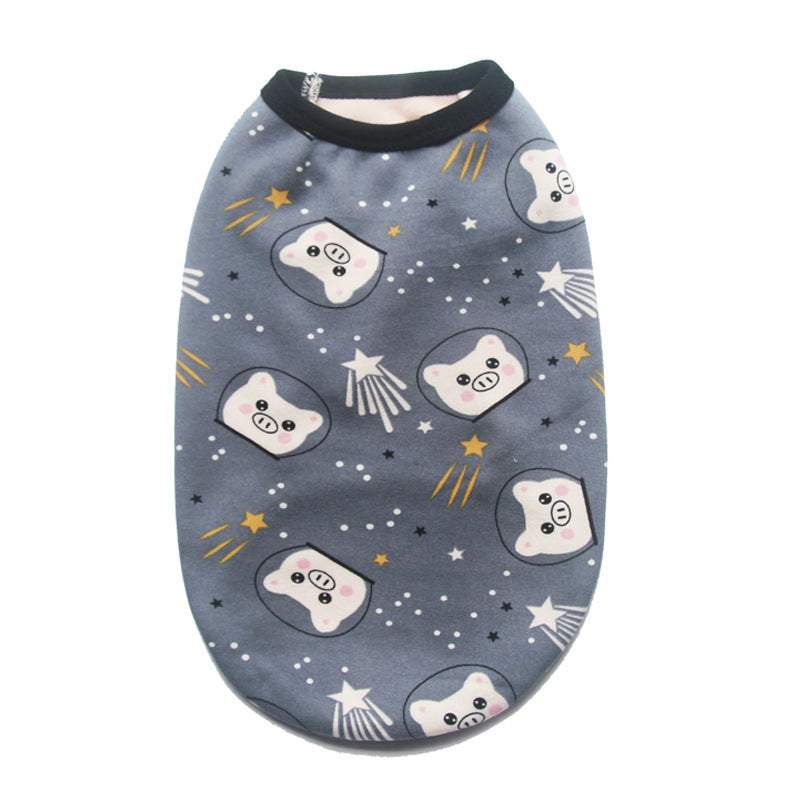Plush Pet Vest for Autumn and Winter (Small to Large)
