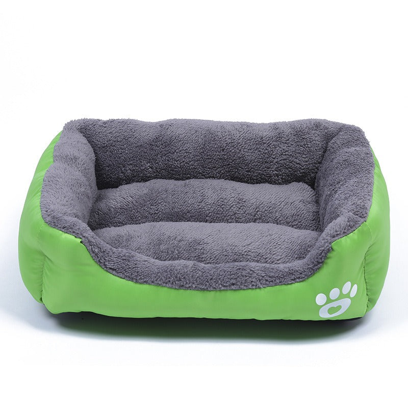 Fleece-lined Pet Cushion Mat