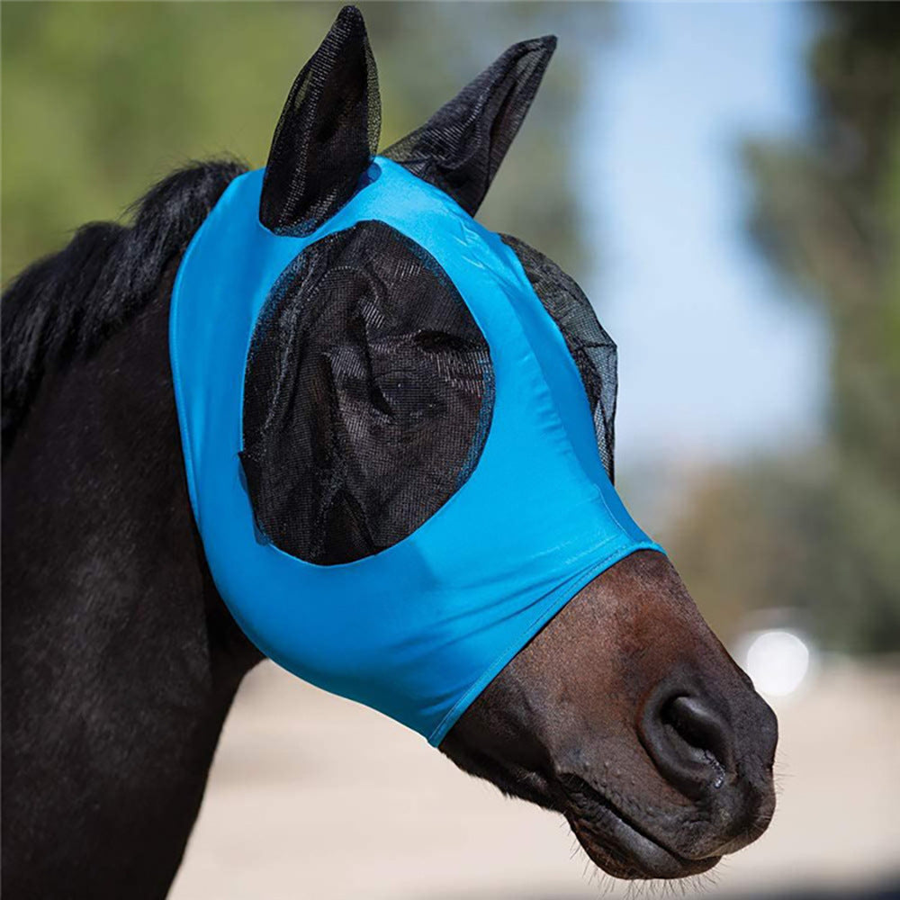 Horse Face Equestrian Universal Mosquito Protection Cover