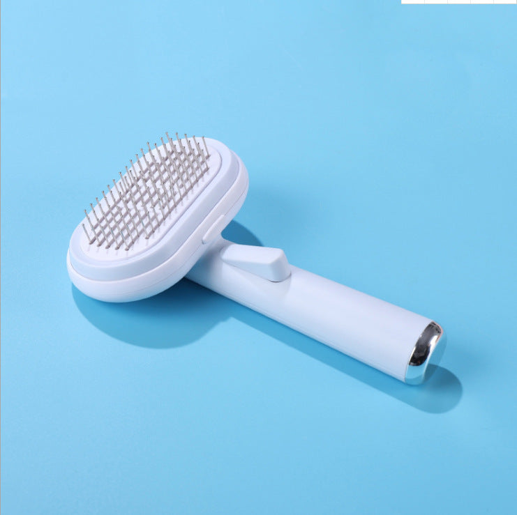 Hair Removal Steel Needle Comb and Bath Brush Combo
