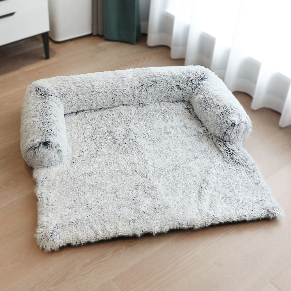 Removable Plush Pet Bed Mat