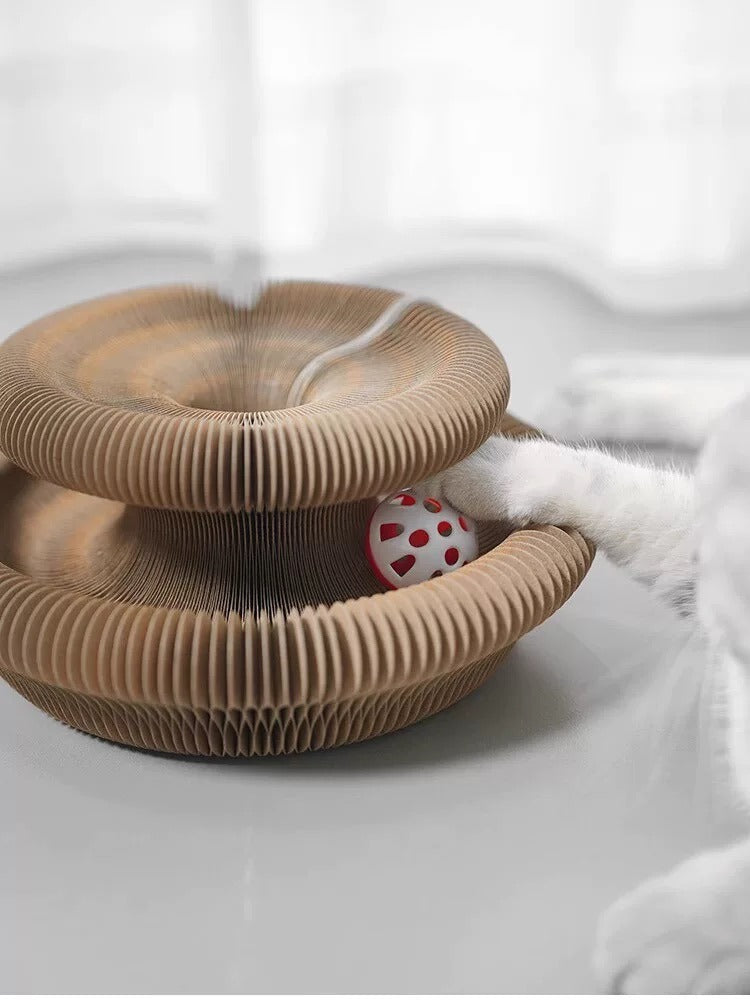 Foldable Cat Scratcher Toy