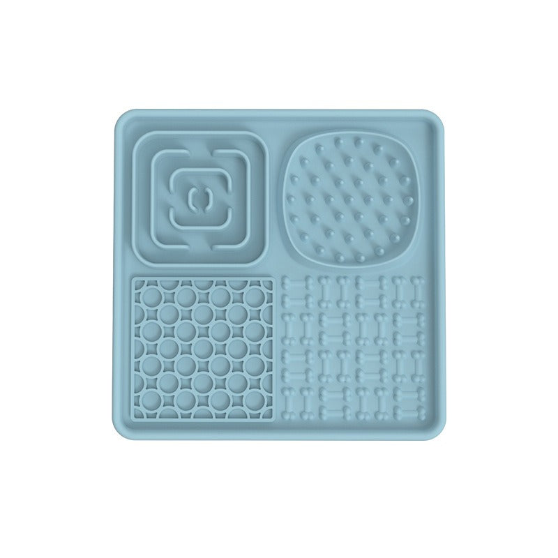 Dog Slow Feeder Lick Mat with Suction
